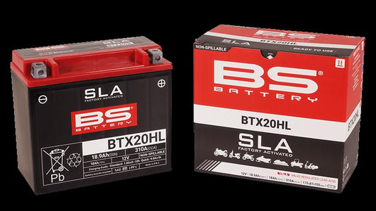 BS BTX20HL SLA (WC) Factory Activated Battery
