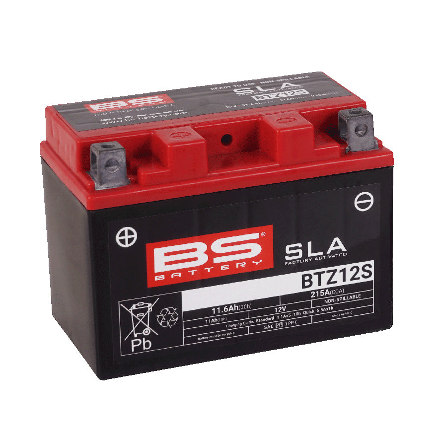 BS BTZ12S SLA (WC) Factory Activated Battery
