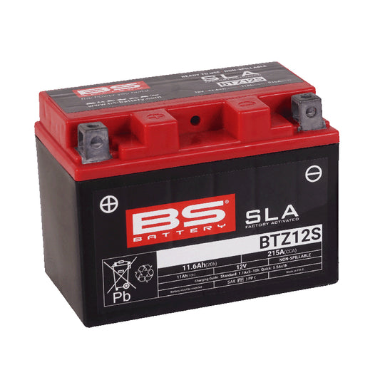 BS BTZ12S SLA (WC) Factory Activated Battery