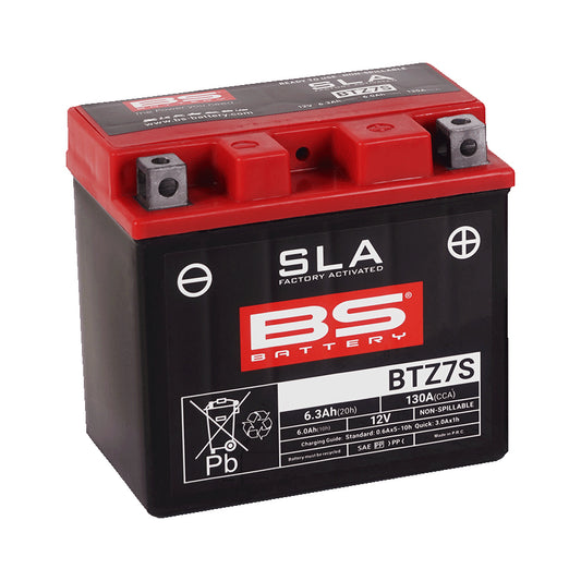 BS BTZ7S SLA (WC) Factory Activated Battery