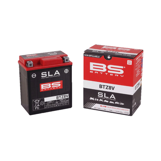BS BTZ8V SLA (WC) Factory Activated Battery
