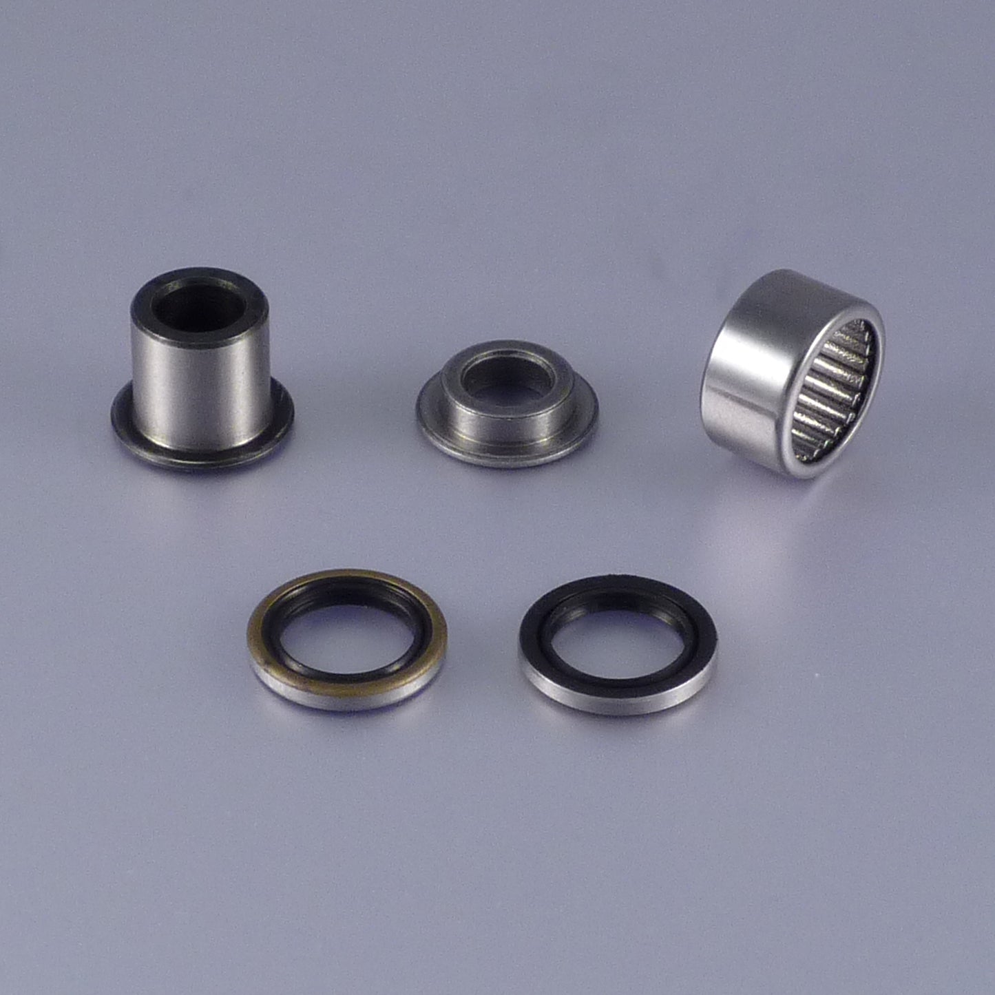 BWX Rear Shock Bearing Kit Upper RM125/250 01-08, RM-Z250 07-21, RM-Z450 05-23 SHK70001 (29-1003)