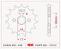 Sprocket Front RK-C2121-13 JTF249
