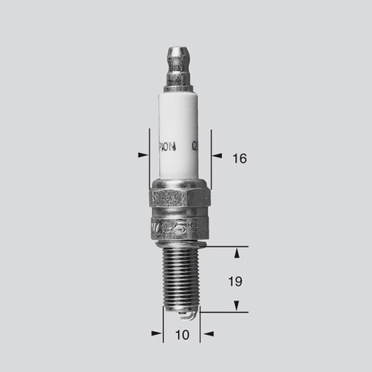 Champion CCH709 (G54V) (NGK R0045J-10) Racing Spark Plug