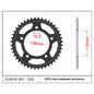 Sprocket Rear CHT2033 ED 7075-T6(RK-B5005-43 JTR1304 Afam 10613) - Special Order