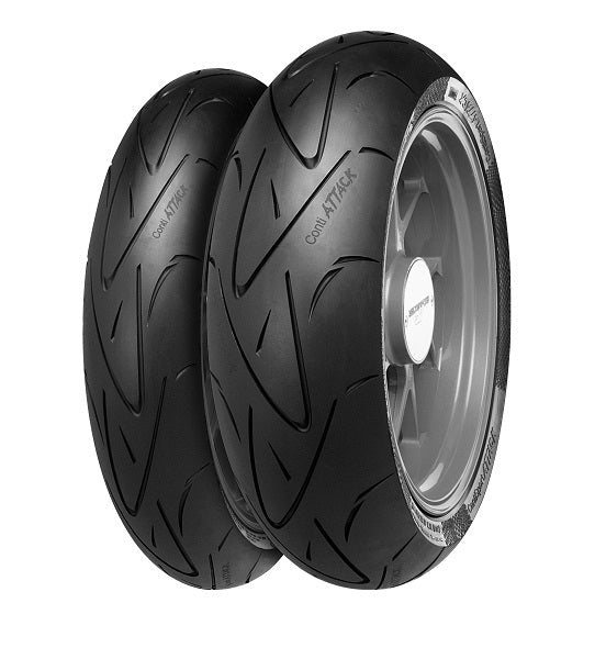 120/70ZR17 and 180/55ZR17 CONTINENTAL SPORTATTACK