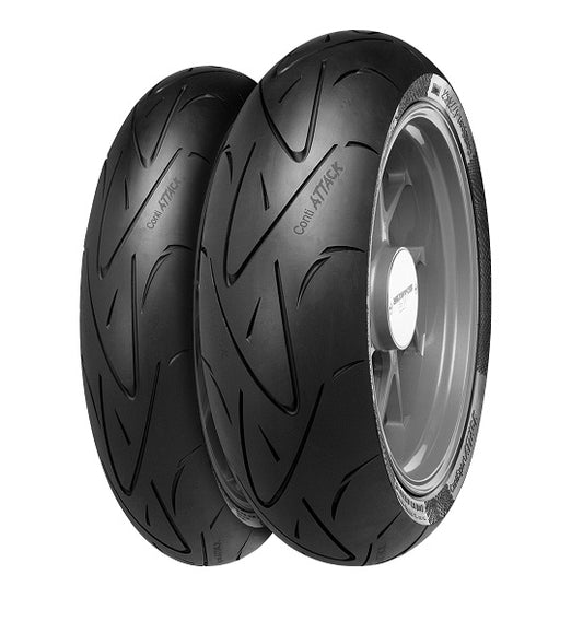 120/70ZR17 and 180/55ZR17 CONTINENTAL SPORTATTACK