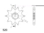 SuperSprox Front Grooved Trials CST-1-445-10 AP-A932