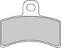 FERODO FDB2103 Platinum Compound Pad / FA291 / DB2820