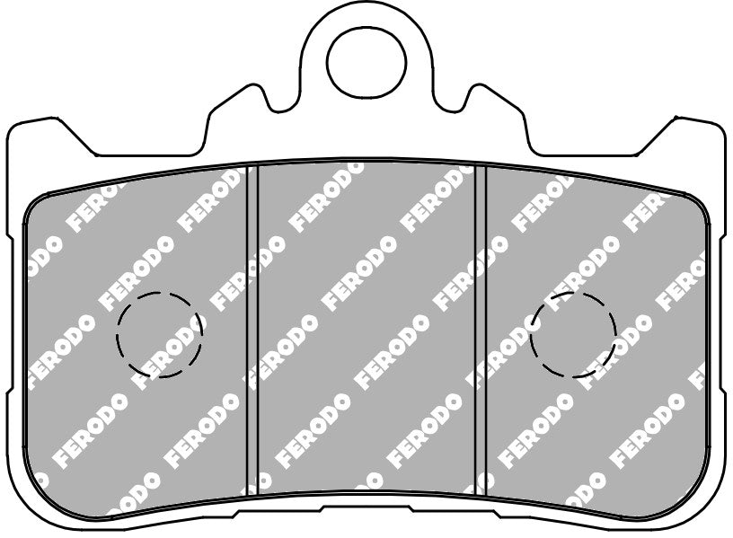 Ferodo FDB2327ST Sinter Grip Compound Pad - FA759