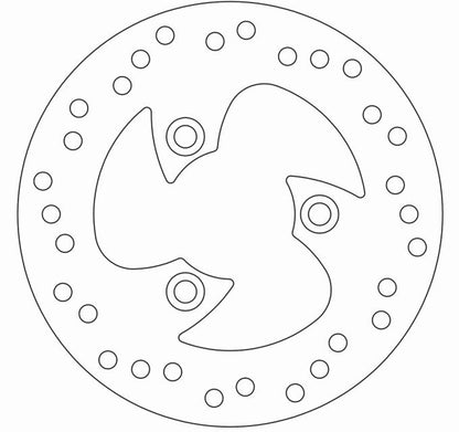 Ferodo Brake Disc Solid FMD0002R