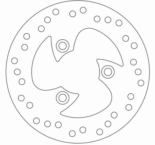 Ferodo Brake Disc Solid FMD0002R