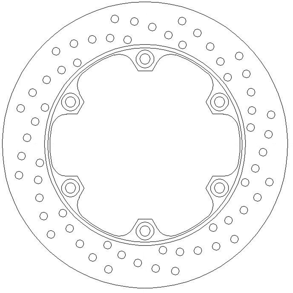 Ferodo Brake Disc Solid FMD0010R