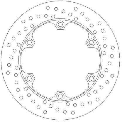 Ferodo Brake Disc Solid FMD0010R