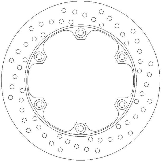 Ferodo Brake Disc Solid FMD0010R