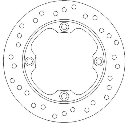 Ferodo Brake Disc Solid FMD0014R