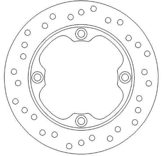 Ferodo Brake Disc Solid FMD0014R