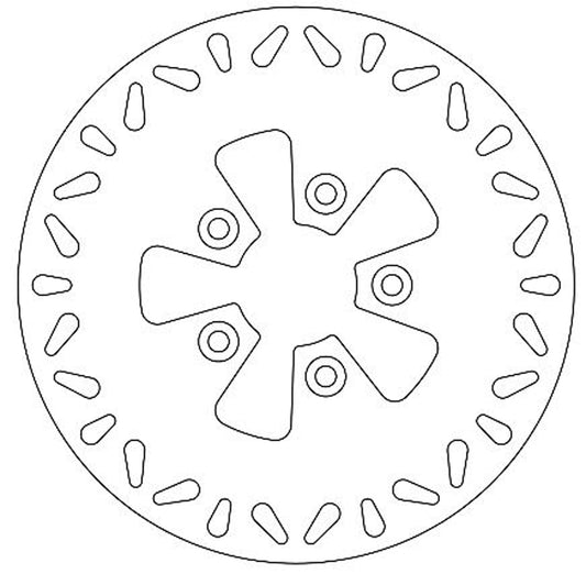 Ferodo Brake Disc Solid FMD0019R