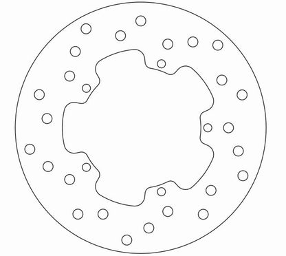 Ferodo Brake Disc Solid FMD0022R