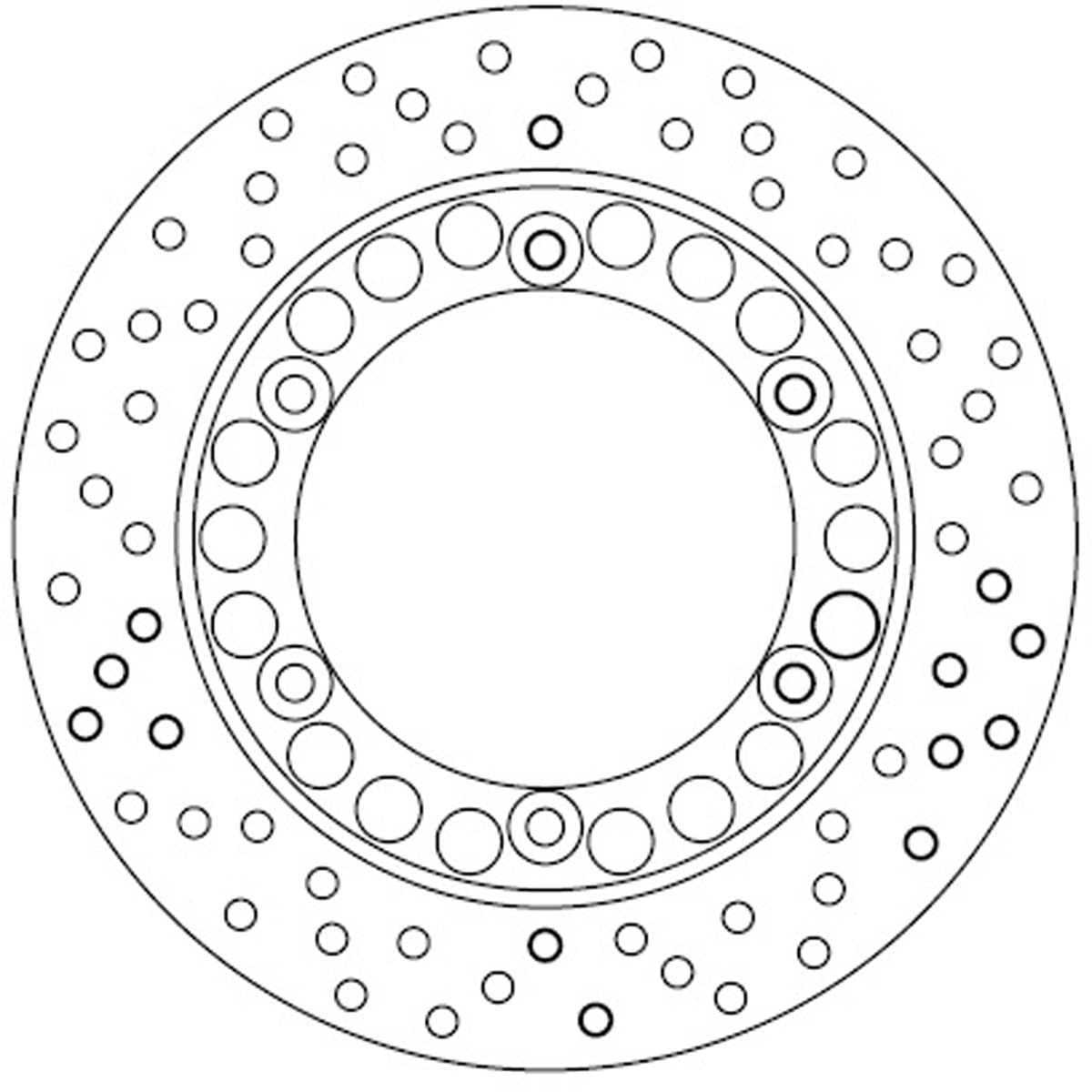Ferodo Brake Disc Solid FMD0023R