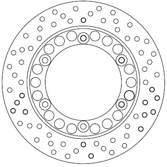 Ferodo Brake Disc Solid FMD0023R