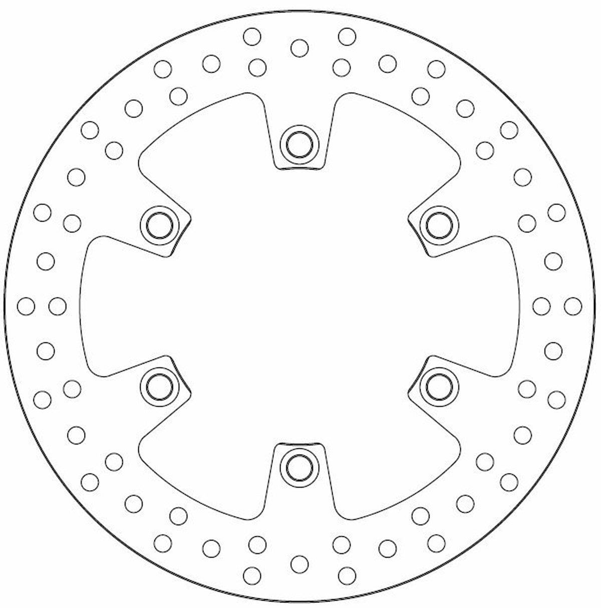Ferodo Brake Disc Solid FMD0026R