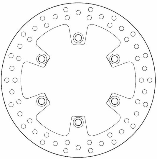 Ferodo Brake Disc Solid FMD0026R