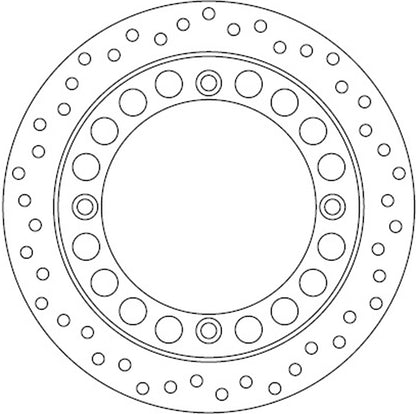 Ferodo Brake Disc Solid FMD0033R