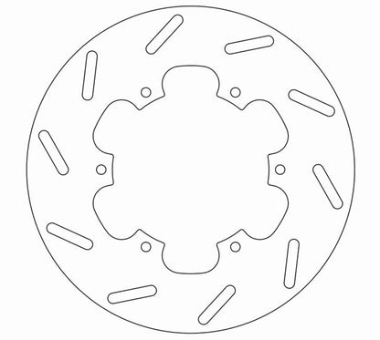 Ferodo Brake Disc Solid FMD0043R
