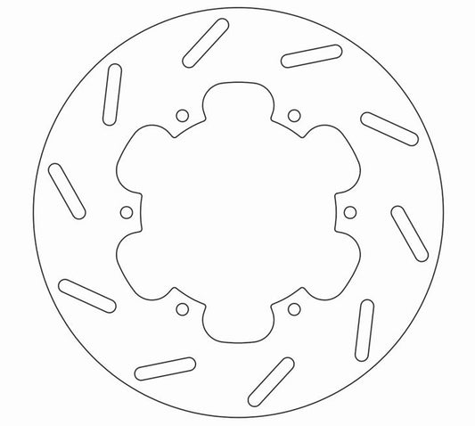 Ferodo Brake Disc Solid FMD0043R