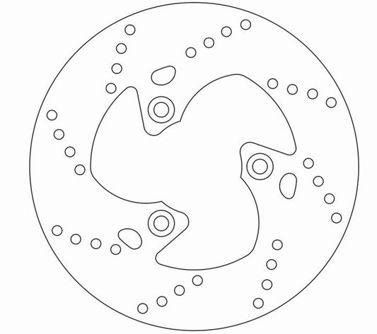 Ferodo Brake Disc Solid FMD0048R