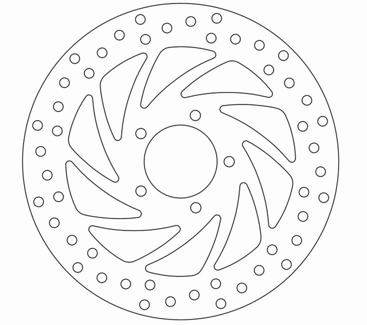 Ferodo Brake Disc Solid FMD0050R