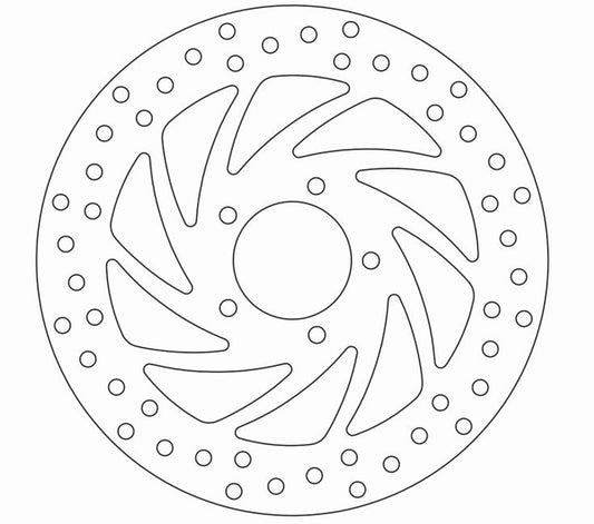 Ferodo Brake Disc Solid FMD0050R