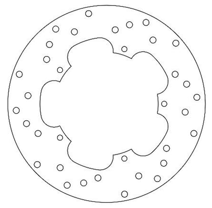 Ferodo Brake Disc Solid FMD0053R