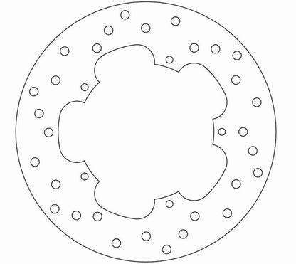 Ferodo Brake Disc Solid FMD0054R