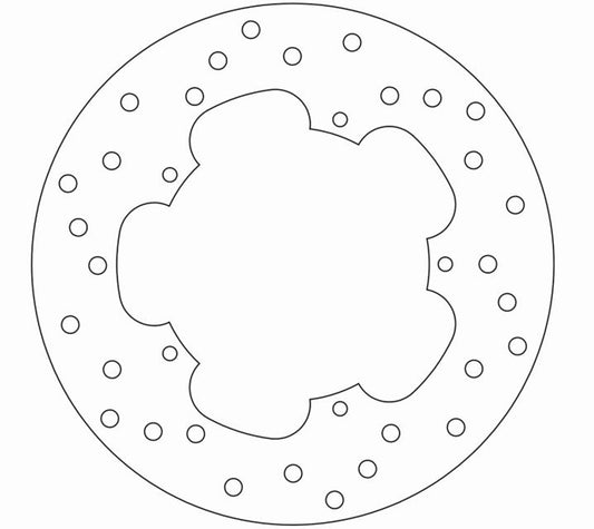 Ferodo Brake Disc Solid FMD0054R