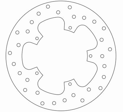 Ferodo Brake Disc Solid FMD0055R