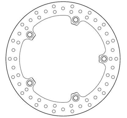 Ferodo Brake Disc Solid FMD0075R
