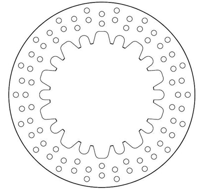 Ferodo Brake Disc Solid FMD0080R