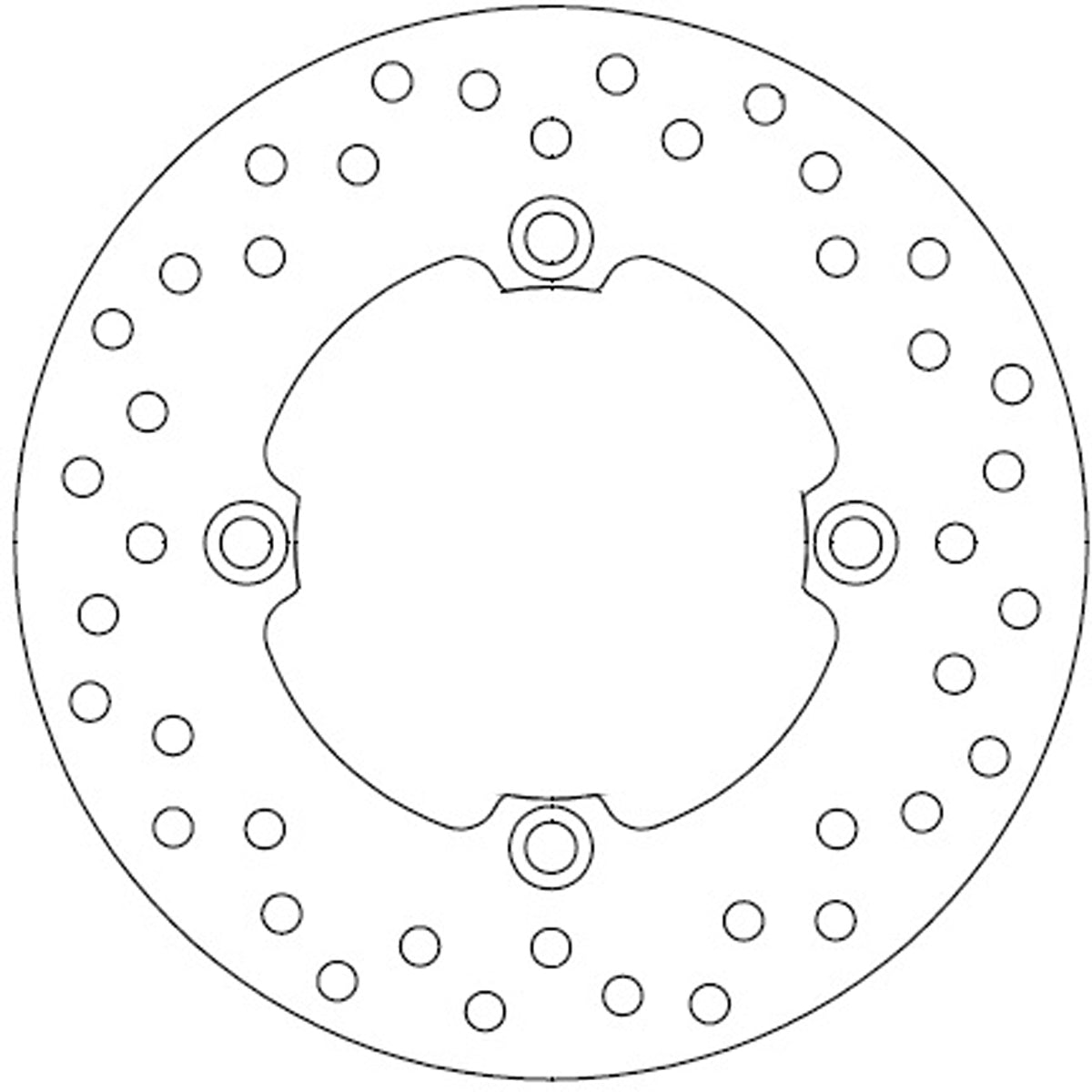 Ferodo Brake Disc Solid FMD0090R