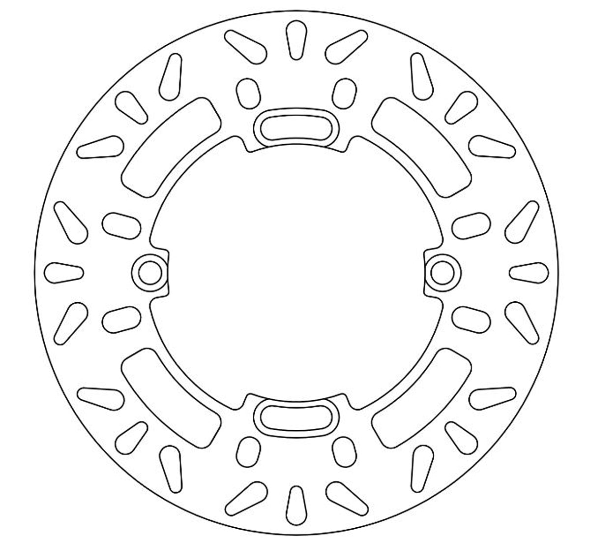 Ferodo Brake Disc Solid FMD0091R