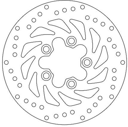 Ferodo Brake Disc Solid FMD0092R
