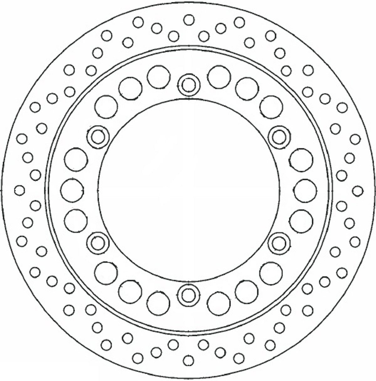 Ferodo Brake Disc Solid FMD0093R