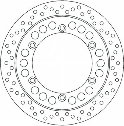Ferodo Brake Disc Solid FMD0093R