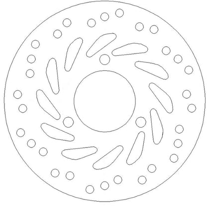 Ferodo Brake Disc Solid FMD0097R