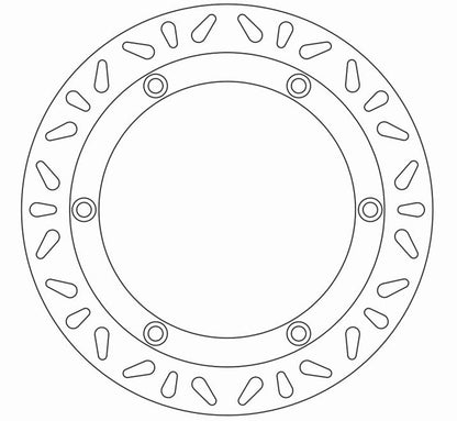 Ferodo Brake Disc Solid FMD0098R