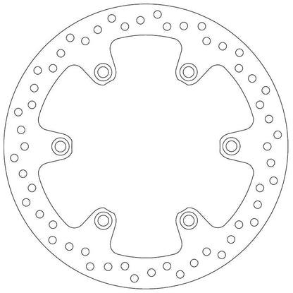 Ferodo Brake Disc Solid FMD0101R