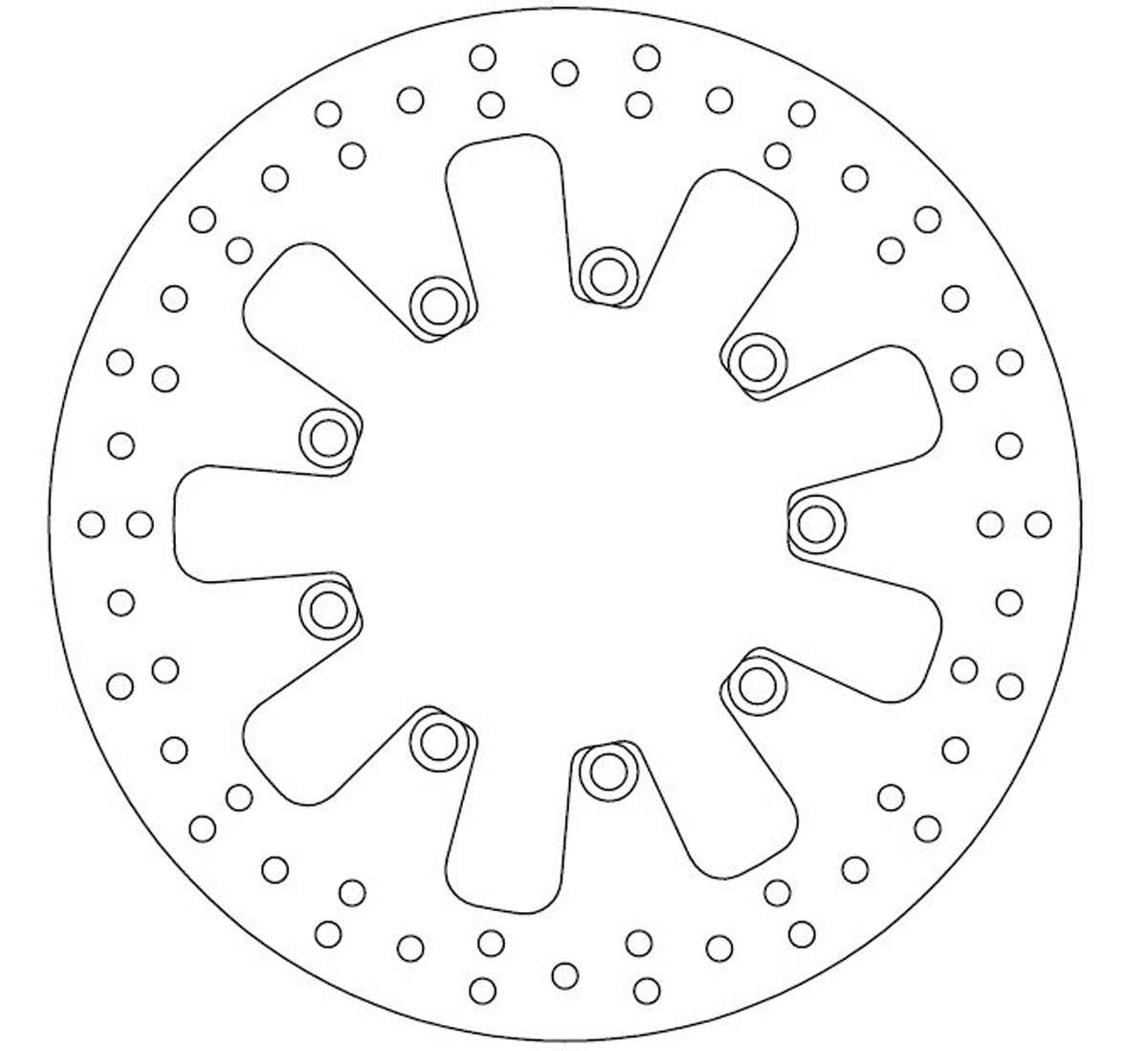 Ferodo Brake Disc Solid FMD0105R
