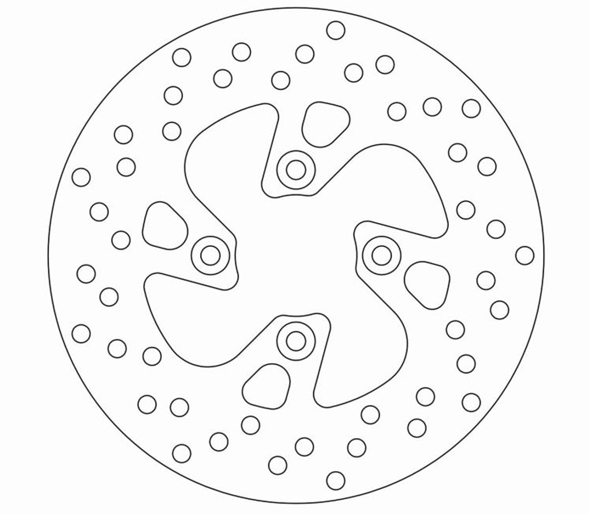 Ferodo Brake Disc Solid FMD0110R