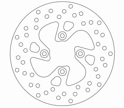 Ferodo Brake Disc Solid FMD0110R
